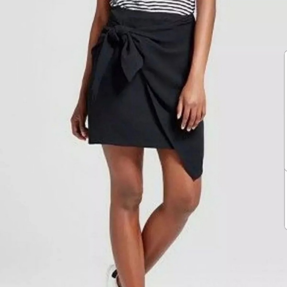 Tie Front Skirt